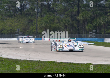 53rd Annual 12 Hours of Sebring sports car race at Sebring International Raceway Sebring Florida Stock Photo