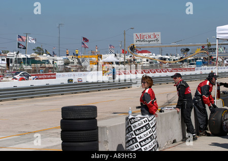 53rd Annual 12 Hours Of Sebring sports car race at Sebring International Raceway Sebring Florida Stock Photo