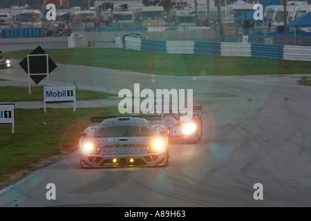 53rd Annual 12 Hours of Sebring sports car race at Sebring International Raceway Sebring Florida Stock Photo