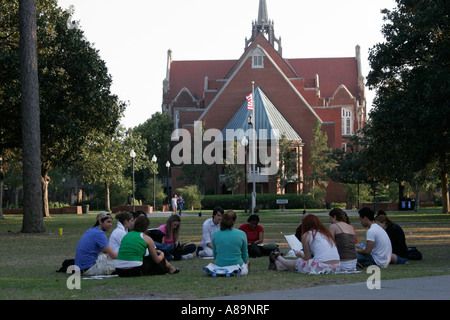 Florida,Alachua County,Gainesville,University of Florida,Plaza of the Americas,student students University Auditorium,FL060306127 Stock Photo