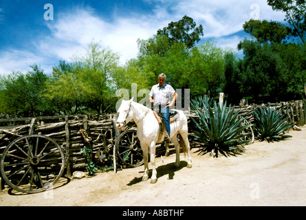 Arizona Tucson Tanque Verde Ranch Stock Photo