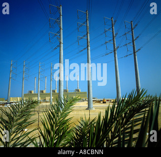 Power Station Al Khobar Saudi Arabia Stock Photo