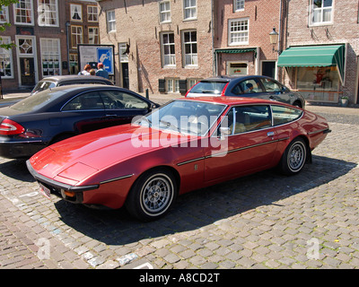 Beautiful and elegant regal red Bitter CD parked in Heusden the Netherlands Stock Photo
