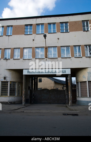 Oskar Schindler's Enamel Factory Entrance Stock Photo
