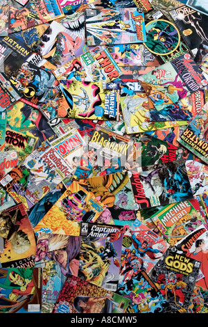 Comic books Stock Photo