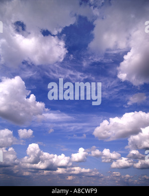 BACKGROUND CONCEPT:  Cloud Formation Stock Photo
