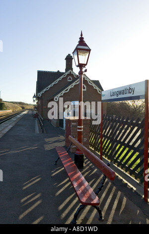 Langwathby railway station, Penrith, Cumbria Stock Photo Alamy