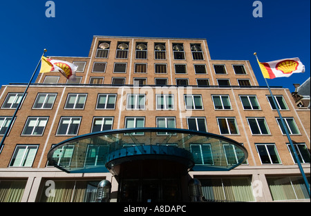 Worldwide headquarters for Royal Dutch Shell multinational oil company in The Hague Holland Stock Photo