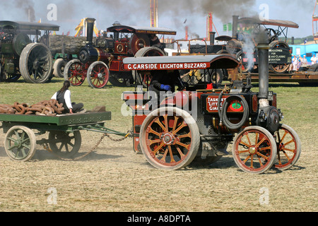 1902 Taskers 'Little Giant' traction engine at the Dorset Steam Fair, England, UK. Stock Photo