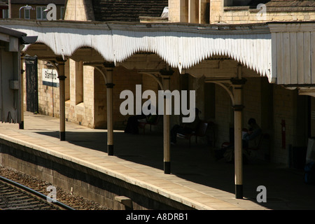 Stamford Railway Station Stock Photo