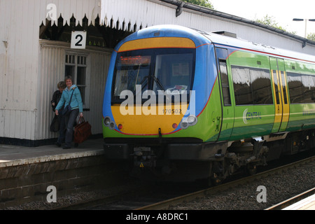 Central Railways Train Stock Photo