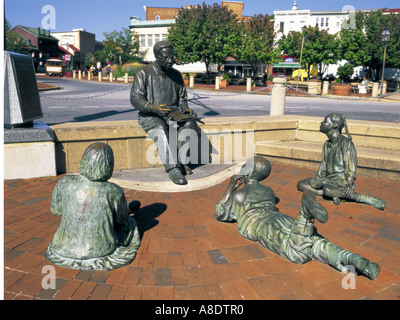 Alex Haley Kunta-kinte  Memorial at City Dock, Annapolis, Maryland, USA Stock Photo
