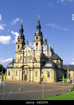 St. Salvator Cathedral Fulda, Hesse, Germany Stock Photo