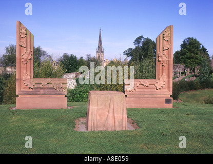 dh Rodney gardens PERTH PERTHSHIRE Sculptures scotland park uk garden sculpture Stock Photo