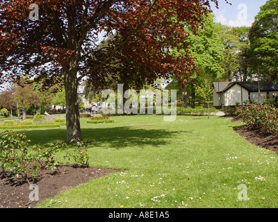 Manor Gardens in the seaside town of Exmouth South Devon England GB UK 2003 Stock Photo