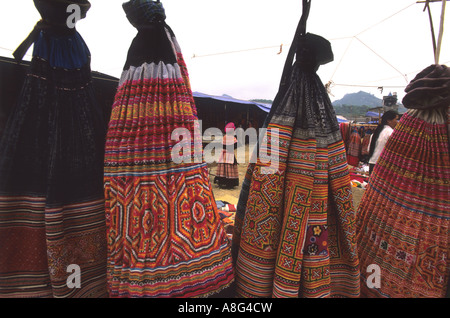 bac ha market Stock Photo