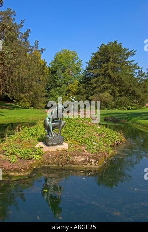 Gardens and lake, St Fagans National History Museum/Amgueddfa Werin ...