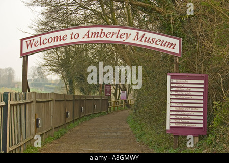 Amberley Working Museum, South Downs, West Sussex, UK. Stock Photo