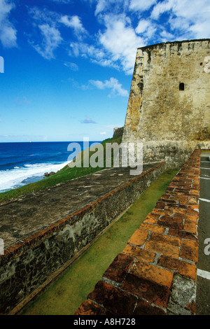 Puerto Rico, San Juan, Fuerte, 1678 San Cristobal Stock Photo