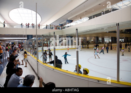 Icerink, Mall Of Asia, Shopping Mall, Manila, Philippines Stock Photo