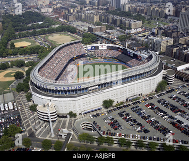 Yankee Stadium Aerial at Dusk (Vertical)