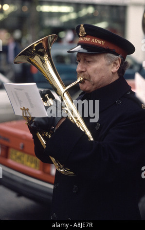 Salvation Army band player Stock Photo