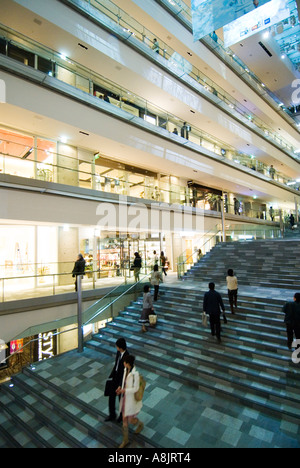 Interior of spectacular new Omotesando Hills luxury shopping mall Tokyo Japan Stock Photo