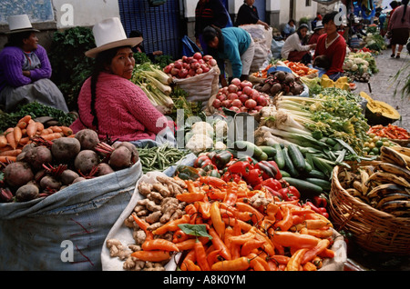 South America Bolivia la paz market Stock Photo