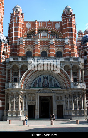 Victoria Cathedral London England Stock Photo