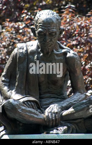 Mahatma Gandhi Statue Tavistock Square  London England Stock Photo