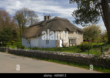 Thatched Cottage Merthyr Mawr, Glamorgan, South Wales, UK Stock Photo