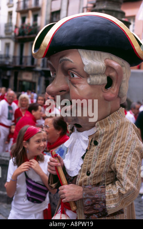 basque traditional Costume, Fiesta San Fermin, Pamplona, Navarra, Spain ...