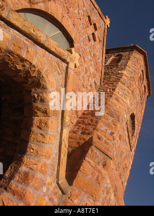 Exterior of church in Sheridan Montana This old church was built during the wild west gold rush days in early Montana history Stock Photo