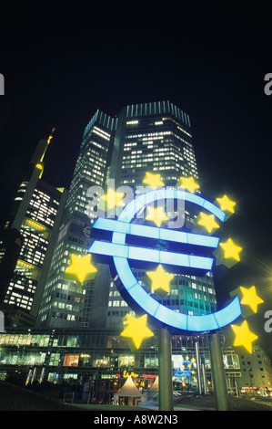 European Central Bank headquarters, Frankfurt Stock Photo