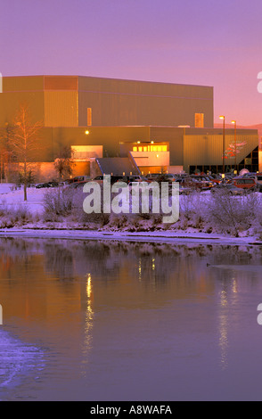 Carlson Center Fairbanks Alaska Stock Photo