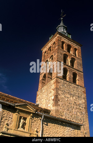 San Andreas Church, Iglesia de San Andreas, Roman Catholic church, Catholic church, capital city, Segovia, Segovia Province, Castile and Leon, Spain Stock Photo