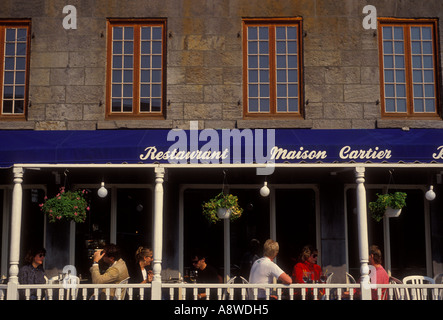 people dining at Maison Cartier restaurant along Place Jacques