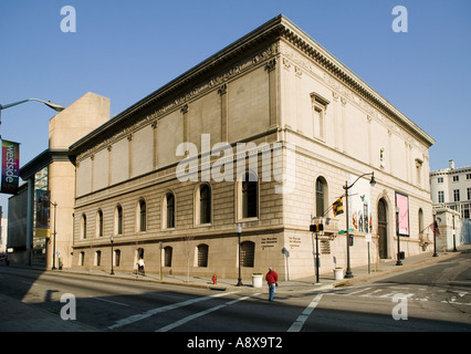 Walters Art Gallery Charles Street Mount Vernon Place Baltimore Maryland Stock Photo