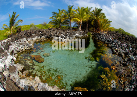 The Queens Bath at the Makalawena beach area The Big Island of Hawaii Stock Photo - Alamy