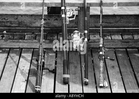 Fishing tackle waste Black and White Stock Photos & Images - Alamy
