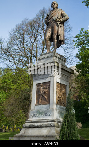 dh  STIRLING STIRLINGSHIRE Robert Burns statue Stock Photo