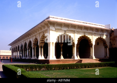 Jahangiri Mahal Palace The Red Fort Agra India Stock Photo