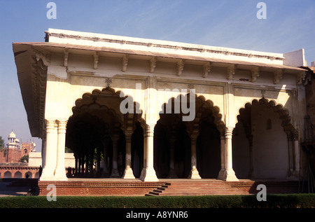 Jahangiri Mahal Palace The Red Fort Agra India Stock Photo