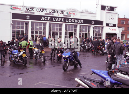 Ace Cafe Stock Photo