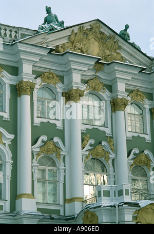 Hermitage/Winter Palace, Saint Petersburg, Russia Stock Photo