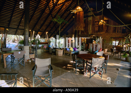 010 1997 Double Island Queensland Australia Resort bar and lounge Stock Photo