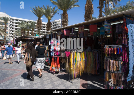 The Eilat Promenade Stock Photo