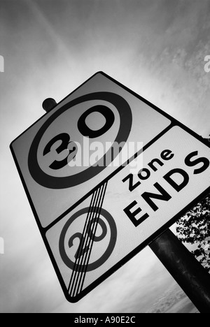 30th birthday thirty years old middle age thirtysomething road safety attention achtung insurance claim car insured warning excl Stock Photo