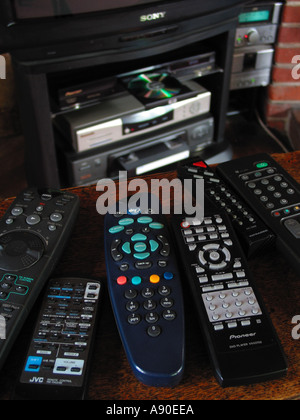 Remote Controls Stock Photo