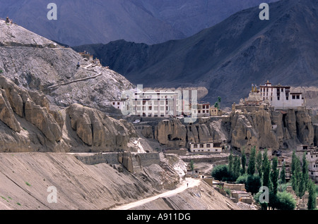 Lamayuru monastery in the Ladakh, India Stock Photo